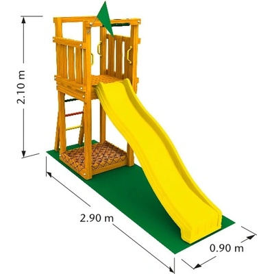 Jungle hrací sestava TOWER bez skluzavky
