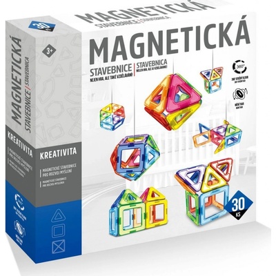 Alltoys Magnetická stavebnica 30 ks