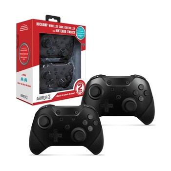 HYPERKIN Armor3 NuChamp Wireless Controller Pack for Nintendo Switch 2in1 (M07467-BKBG)