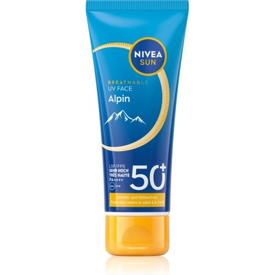 Nivea SUN Alpin крем за лице за слънчеви бани против студ и вятър SPF 50+ 40ml