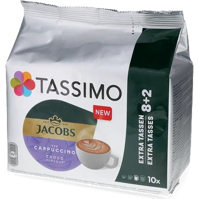 Jacobs | Cappuccino Choco - 10 капсули за Tassimo