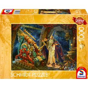 Schmidt Spiele Пъзел Schmidt от 1000 части - Астрономът (58880)