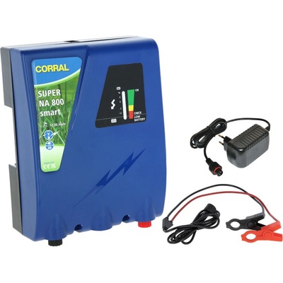 Agrofortel Ohradníkový zdroj Corral Super NA 800 SMART - DUO 12V/230V, 12J
