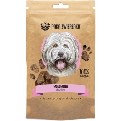 Paka Zwierzaka Chunkies Pet Food 100% говеждо месо 70 г