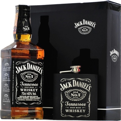 Jack Daniel's 40% 0,7 l (darčekové balenie ploskačka)