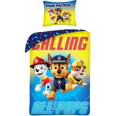 Halantex obliečky Paw Patrol Calling All Pups bavlna 140x200 70x90