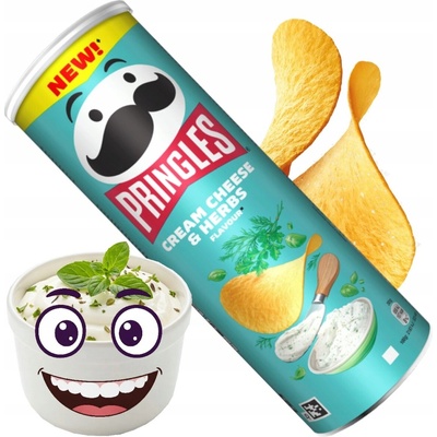 Pringles Cream Cheese & Herbs 165 g