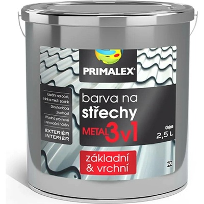 Primalex Metal 3v1 2,5L bílá