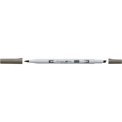 Tombow Маркер Tombow алкохолен ABT PRO Dual Brush N69 топло сиво 4 (ABTP-N69)