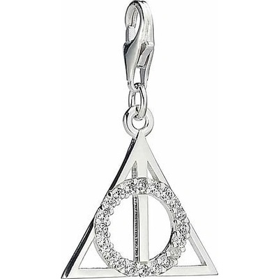 Carat Shop Strieborný prívesok Harry Potter Dary smrti s klipom BHPSC002