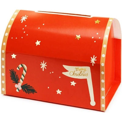 Poštová Schránka pre Mikuláša s Listami 14x22x13 cm Party Deco