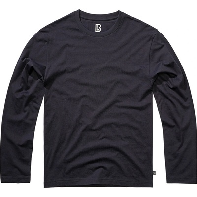 Brandit triko s dlouhým rukávem Premium Longsleeve navy