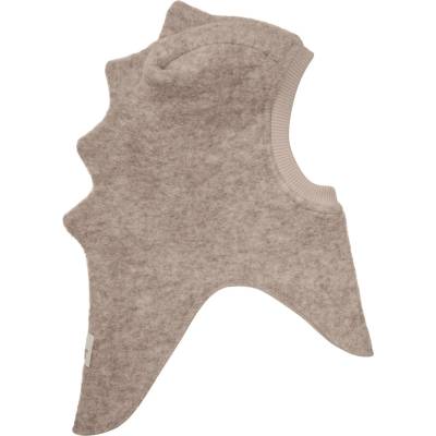 Huttelihut Детска зимна шапка (beanie) Huttelihut Kid's Balaclava Triangles Wool Balaclava - Camel Melange - размер 48 cm (904-5555-0211)