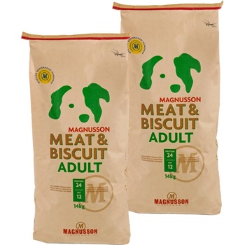Magnusson Meat & Biscuit Adult 2 x 14 kg
