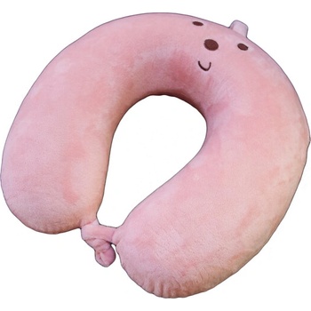 Image 1 of BasicNature Детска възглавница за врат Pink (500014)