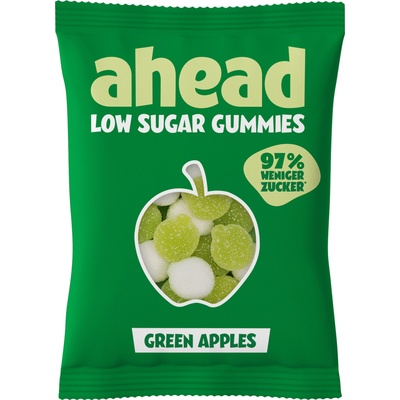 ahead Green Apples Low Sugar Gummies - 50 г