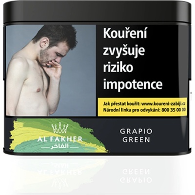 Al Fakher Grapio Green 200 g – Zboží Mobilmania