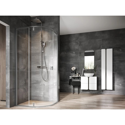 Ravak Nexty NSKK3-90 satin+Transparent 3O677U00Z1 sprchový kout
