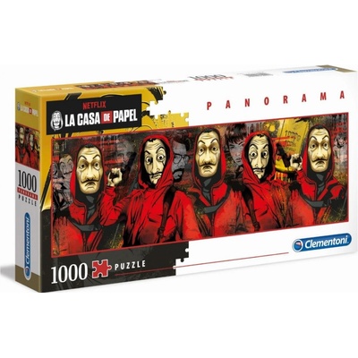 Clementoni Panoramatické Papírový dům 1000 dielov