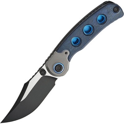 Kizer PIONEER L.F S35VN Blue Canyon & Titanium ZX-FK03A2
