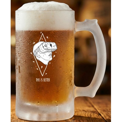 This is better Půllitr skleněný 500 ml