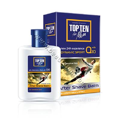 Балсам Top Ten for Men Dynamic Sport с Q10, p/n TT-160074 - Балсам след бръснене за чувствителна кожа с Q10 (TT-160074)