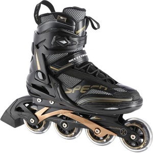NILS Extreme NA2150 Black/Gold (16-10-06) Ролери