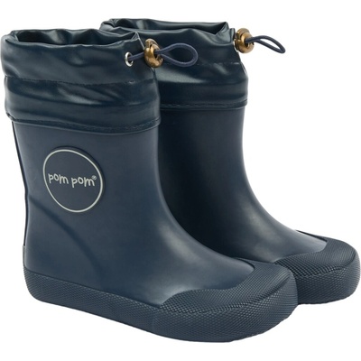 Pom Pom Gumboots India Ink