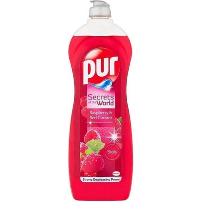 Pur Raspberry and Red Currant prípravok na umývanie riadu 900 ml
