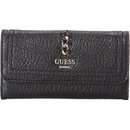 Guess Elegantní peňaženka Abbey Ray Slim Clutch Black