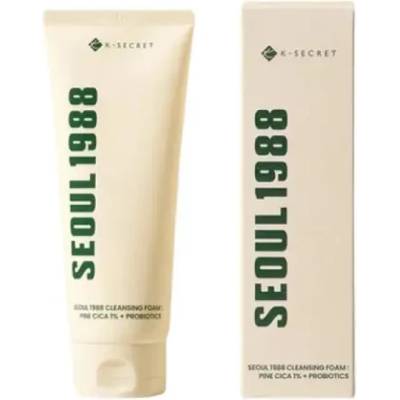 K-SECRET SEOUL 1988 Cleansing Foam Pine Cica 1% + Probiotics - Почистваща пяна за лице с центела и пробиотици 150мл