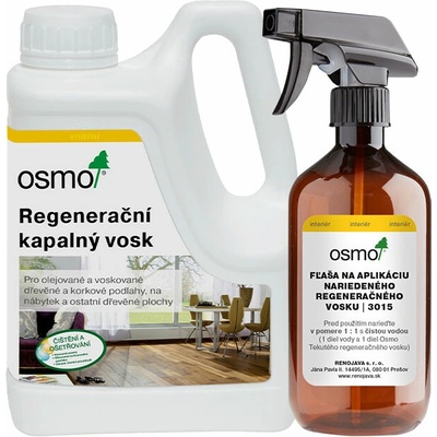Osmo 3015 Tekutý regeneračný vosk 1 l Bezfarebný