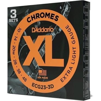 D'Addario ECG24-3D Струни за електрическа китара (ECG24-3D)