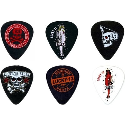 Dunlop L13 BP. 60 LUCKY 13B Перце за китара (L13BP060)