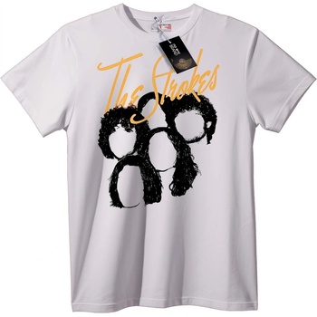 NOONEBRAND Тениска The Strokes с череп - 4XL, Black