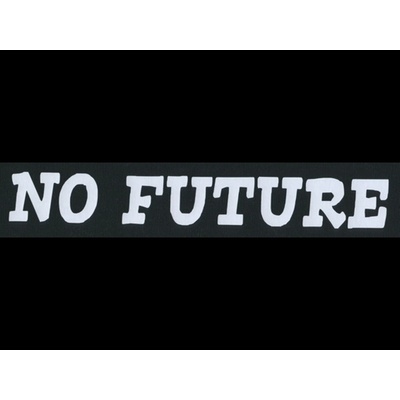 Zádovka NO FUTURE nápis