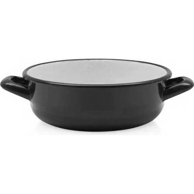 GENEX VS Mísa FINSKA s uchy smalt černá 24 cm 3,7 l