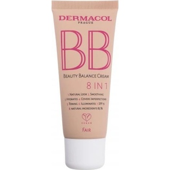 Dermacol BB Beauty Balance Cream 8 IN 1 SPF15 ochranný a skrášľujúci bb krém 1 Fair 30 ml