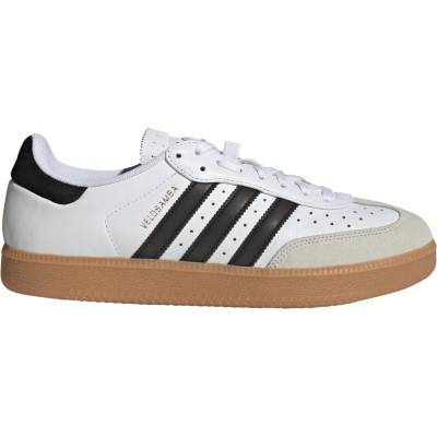 adidas Мъжки обувки за планинско колоездене adidas Velosamba Leather Cycling shoes - Ftwr White / Core Black / Gold Met. - размер 7, 5 (UK) (036-1065-0921)