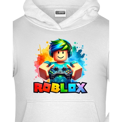 Dětská mikina Roblox 3 Bílá