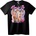 NOONEBRAND Тениска Кения Розова Аура - 2XL, Black