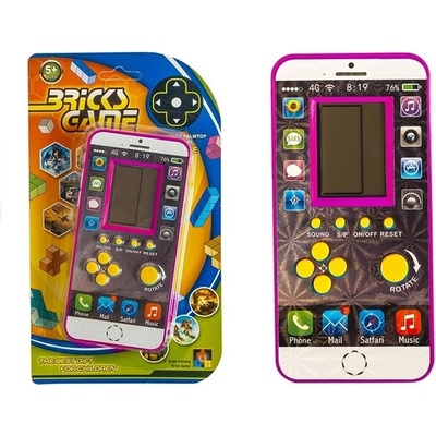 Mamido Elektronická hra Tetris Mobilná ružová