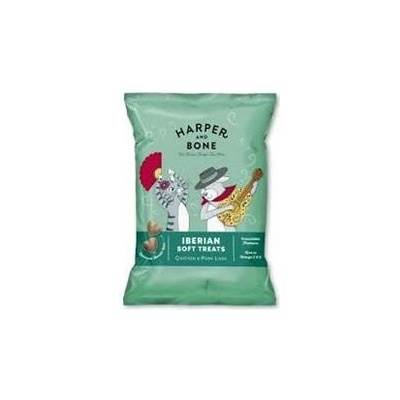 Harper and Bone Cat & Dog iberské měkké pamlsky kuře a vepřové 90 g