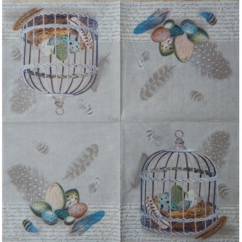 Ambiente obrúsky Klec a hnízdo 33x33cm