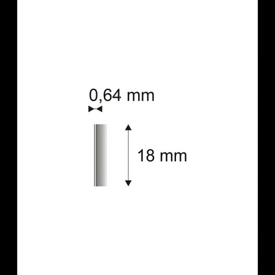Truhlářské Piny Narex 6/18 - 0,64 x 18 mm - 20.000 ks