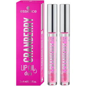 essence Комплект - Гланц за устни Cranberry, 2 х 4 ml - ozone