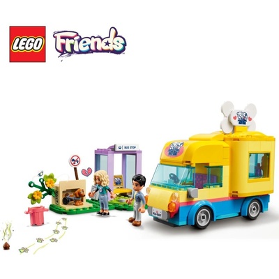 LEGO® Friends 41741 Záchranárska dodávka pre psov