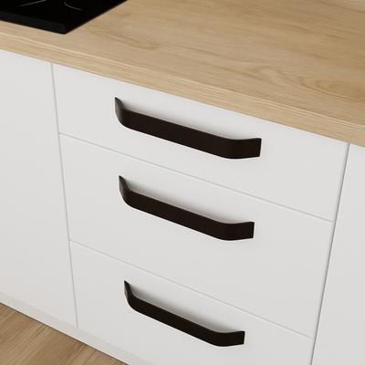 Interex TOLEDO Čierna matná 96 mm