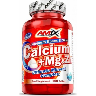 Amix Calcium + Magnesium + Zinok 100 tabliet