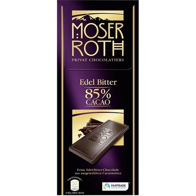 Moser Roth čokoláda hořká 85% 125 g